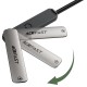 Кабель ACEFAST C28-03 charging data cable with phone holder data cable Type-C to Type-C 60W 3A 1.2m Metal-grey